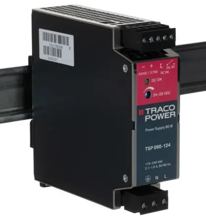 Produktfoto 1 von TRACOPOWER TSP DIN-Schienen Netzteil Geschalteter Modus 264V ac AC / 3.75 A 28V dc DC 90 W