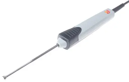 Testo Temperatursensor, Pt100 x 114 mm Oberfläche, Ø 5.9 mm, max.Temp 400 °C