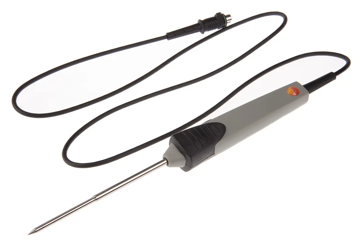 Produktfoto 1 von Testo Temperatursensor, CTN Eintauchen, Einstich, max.Temp 150 °C