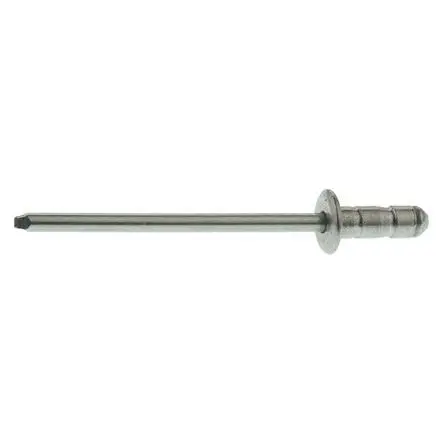 Produktfoto 1 von POP Blende Niet, Ø 3.2 mm x 7.9 mm, Aluminium, 3.4 mm aus Stahl