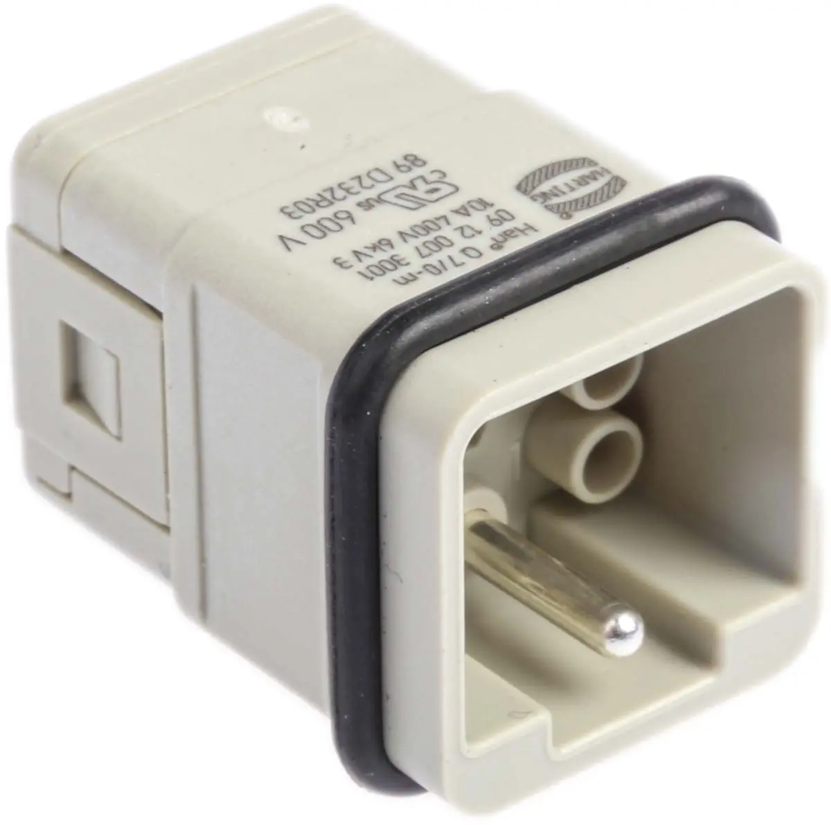Produktfoto 1 von HARTING Han Q Industrie-Steckverbinder Kontakteinsatz, 7-polig 10A Stecker, Crimp