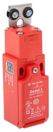 Produktfoto 1 von Allen Bradley Guardmaster 440K Sicherheitsschalter Mit Schlüssel Verriegelung Betätiger inklusive 1 Schließer