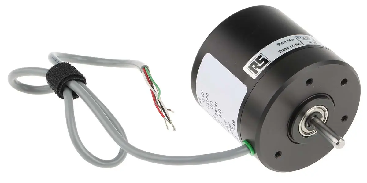 Produktfoto 1 von McLennan Servo Supplies BLDC 58 Bürstenlos Gleichstrommotor bis 0.11 Nm, 24 V / 35 W, 3000 rpm, Wellen-Ø 5.989 mm, 68 mm