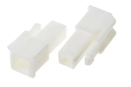 Produktfoto 1 von JST VL Stecker Steckverbindergehäuse 6.2 mm, 1-polig / 1-reihig Gerade, Kabel für Buchsenkontakt der Serie VL