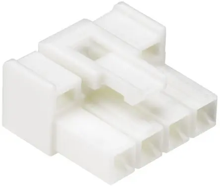 Produktfoto 1 von JST VLP Stecker Steckverbindergehäuse 6.2 mm, 4-polig / 1-reihig Gerade, Kabel für Trennbarer Crimpsteckverbinder Serie