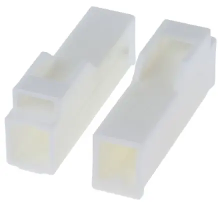 Produktfoto 1 von JST VL Buchse Steckverbindergehäuse 6.2 mm, 1-polig / 1-reihig Gerade, Kabel für Stiftkontakt der Serie VL