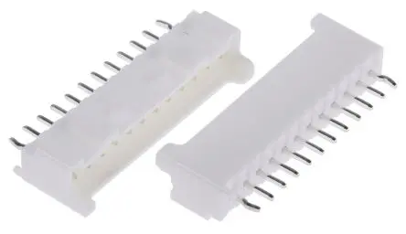 JST PA Leiterplattenleiste Gerade, 12-polig / 1-reihig, Raster 2 mm Raster Durchsteckmontage, Kabel-Platine, Ummantelt