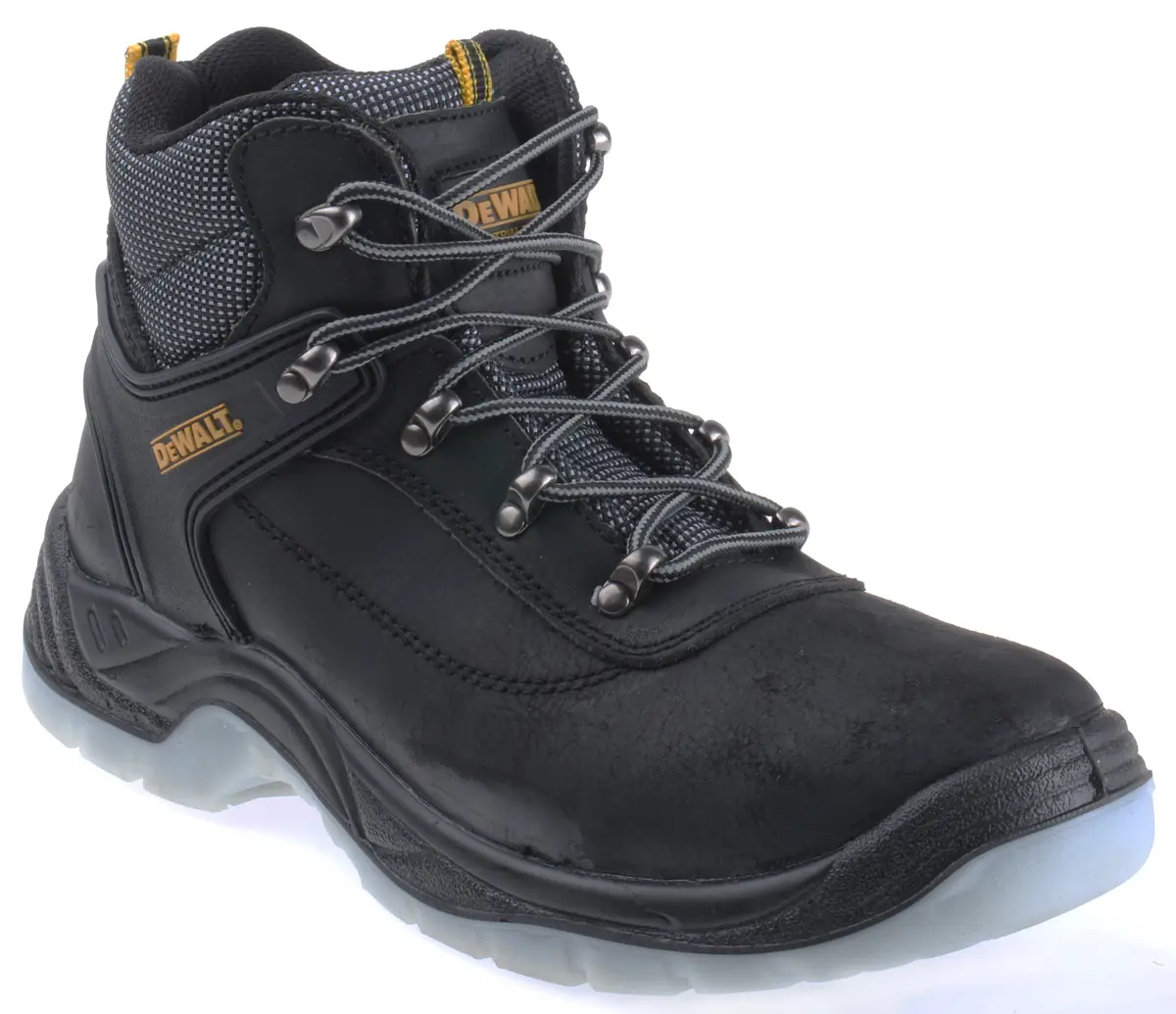 Produktfoto 1 von DeWALT Laser EN20345 Ja, Herren, Sicherheitsstiefel Schwarz, Weiß mit Edelstahl-Schutzkappe, Größe 42 8