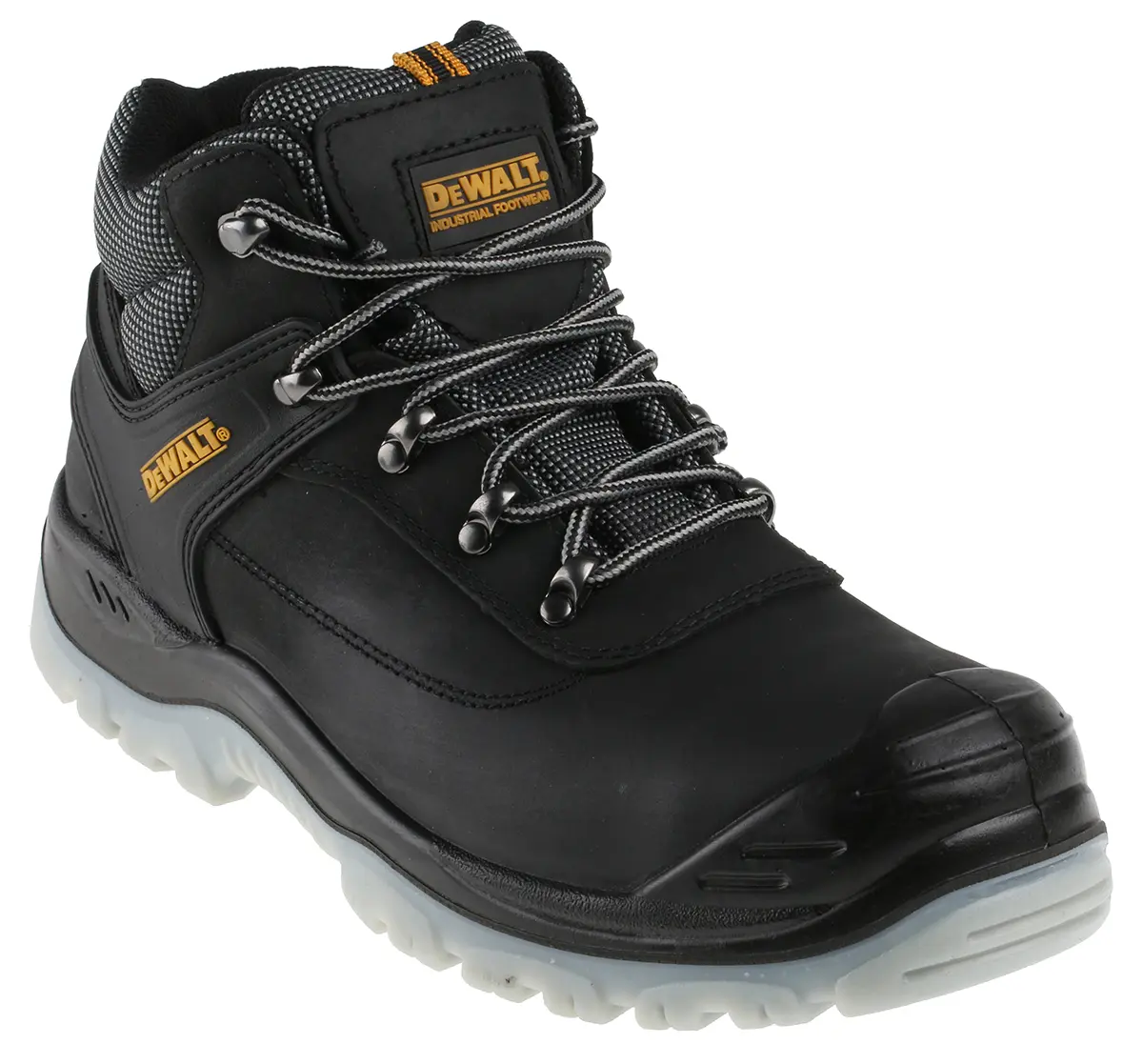 Produktfoto 1 von DeWALT Laser EN20345 Ja, Herren, Sicherheitsstiefel Weiß, Schwarz mit Edelstahl-Schutzkappe, Größe 43 9