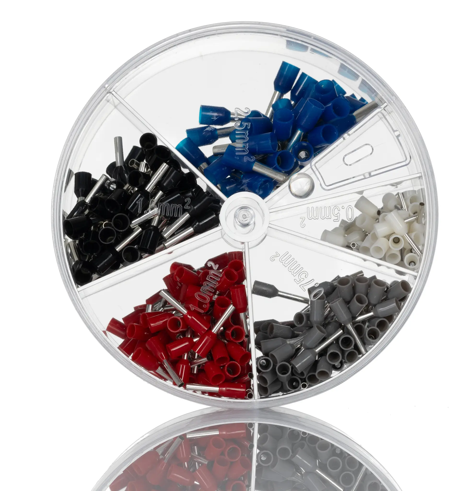 Produktfoto 1 von RS PRO Crimp Set Aderendhülse 400 Stück