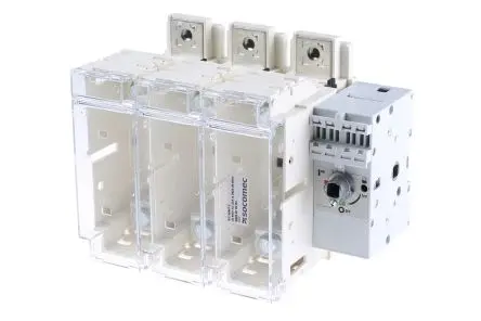 Produktfoto 1 von Socomec FUSERBLOC Sicherungsschalter-Trennschalter / 3-polig 10 A 250A, B3, B2, B1 Sicherungsgröße, 3 phasig