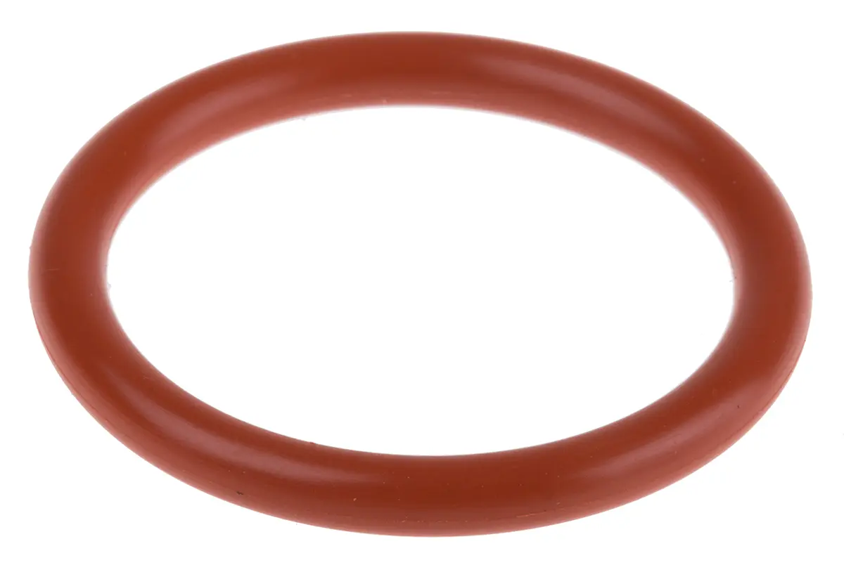 Produktfoto 1 von RS PRO O-Ring Silikon O-Ring, Innen-Ø 28.17 mm / Außen-Ø 1-3/8 in Außen-ø , Stärke 3.53 mm