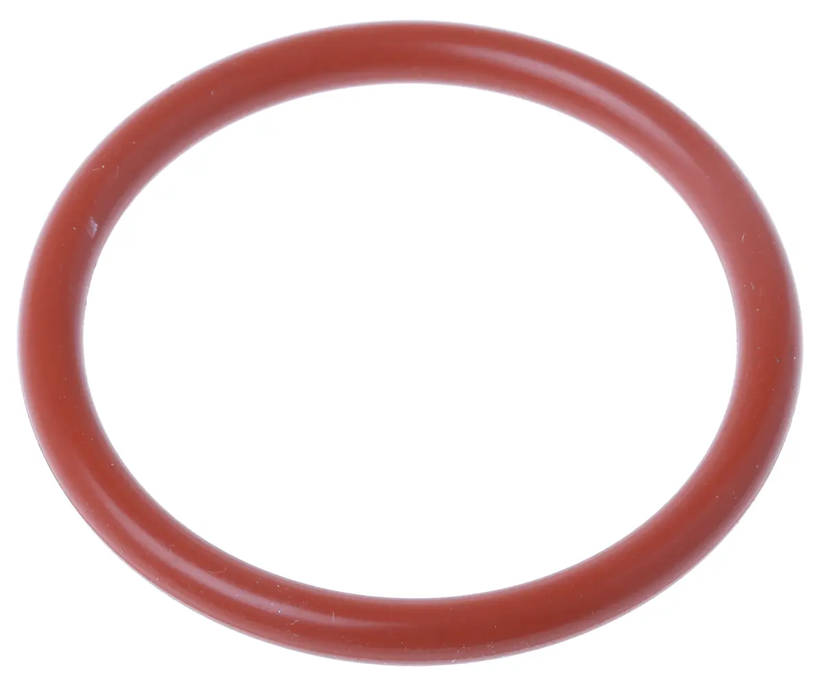 Produktfoto 1 von RS PRO O-Ring Silikon O-Ring, Innen-Ø 34.52 mm / Außen-Ø 1-5/8 in Außen-ø , Stärke 3.53 mm