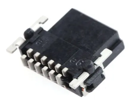 Produktfoto 1 von Fischer SMC Leiterplattenbuchse gewinkelt Oberfläche 12-polig / 2-reihig, Raster 1.27 mm Lot