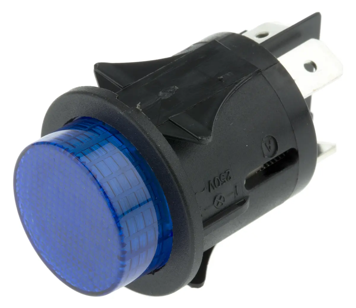 Produktfoto 1 von Molveno SP Druckschalter Beleuchtet Rastend Panel Ø 25 mm, DPST / 10 A 250 V ac, IP40, IP40