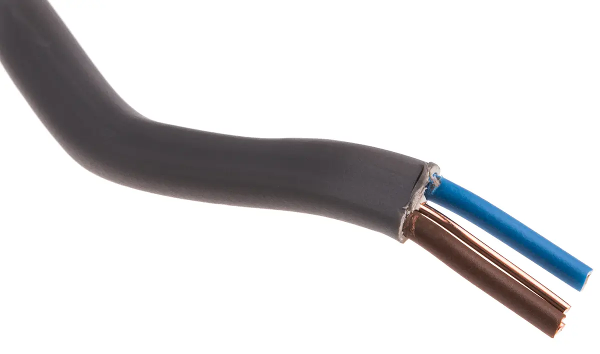 Produktfoto 1 von Prysmian 6242Y Netzkabel, 3-adrig Grau /Ø 8.5 mm Außen-ø , 10 m 70 °C, 500V, Polyvinylchlorid