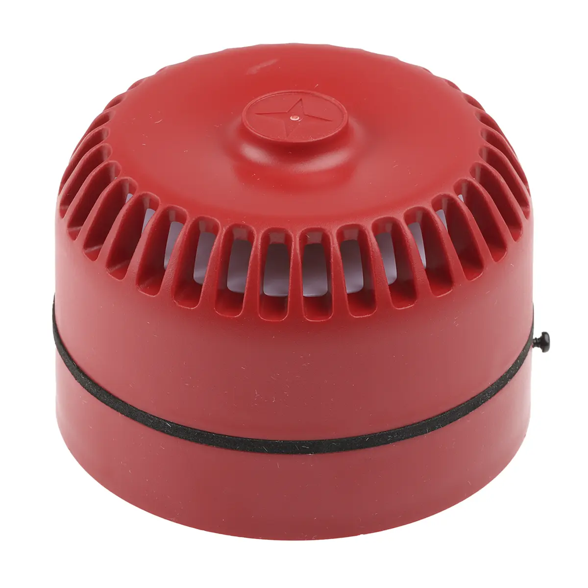 Produktfoto 1 von Eaton  Elektronischer Signalgeber IP54 9 → 28 V dc 32-Ton 102dB Rot, Ø 93 mm