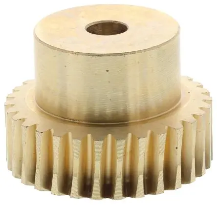 Produktfoto 1 von RS PRO Schneckenradgetriebe, 0.8 Modul, Bronze, 30 Zähne 24.04 mm 18 mm
