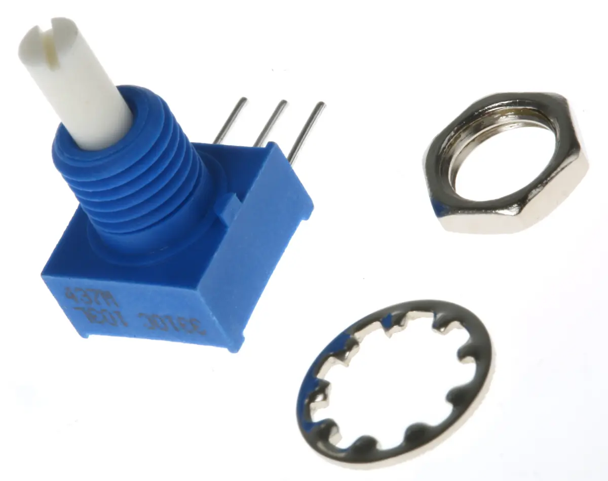 Produktfoto 1 von Bourns 3310  Dreh Potentiometer 10kΩ ±20% / 0.25W , Schaft-Ø 3,18 mm