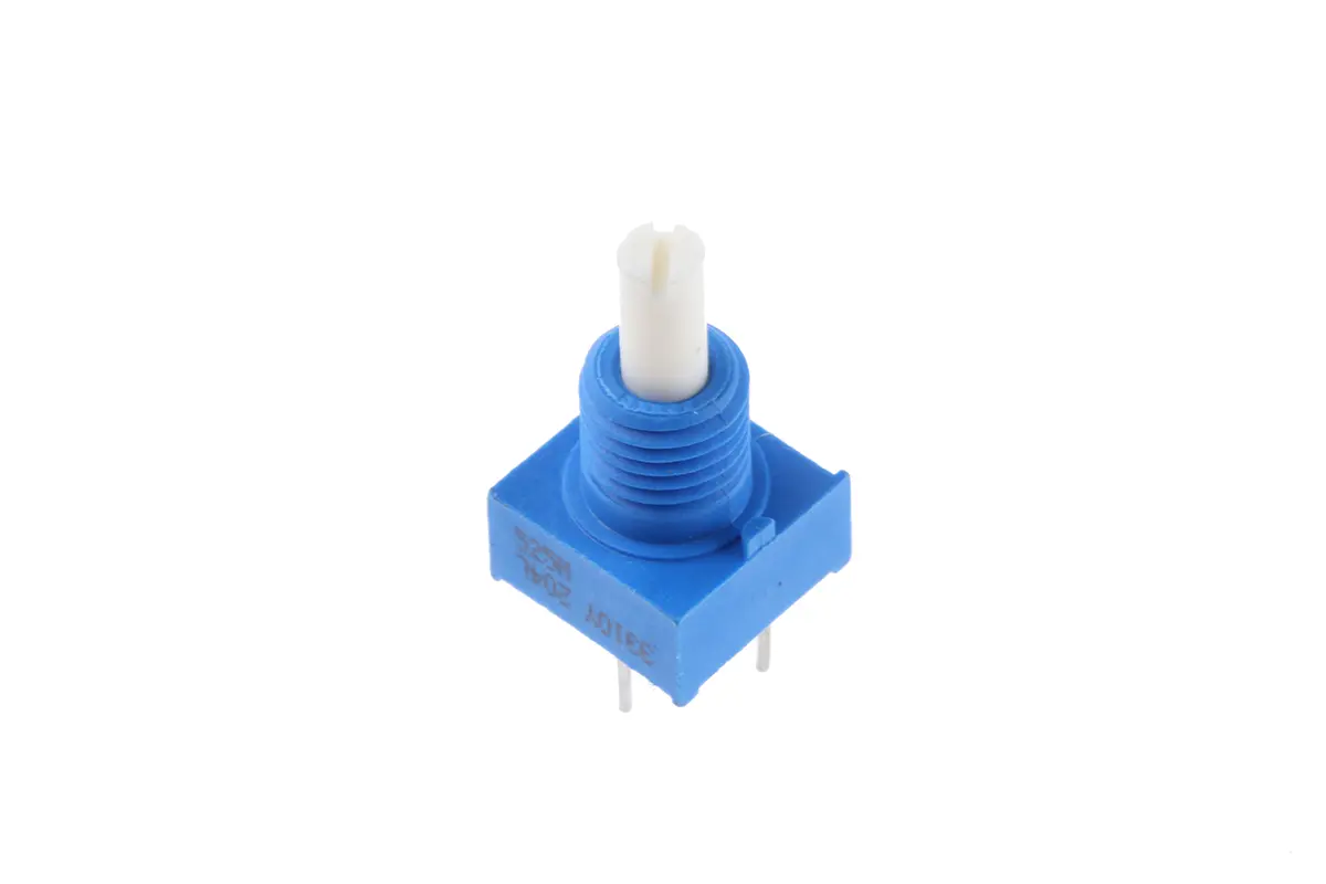 Bourns 3310, Schraubmontage Endlos Dreh Potentiometer 200kΩ ±20% / 0.25W , Schaft-Ø 3,18 mm