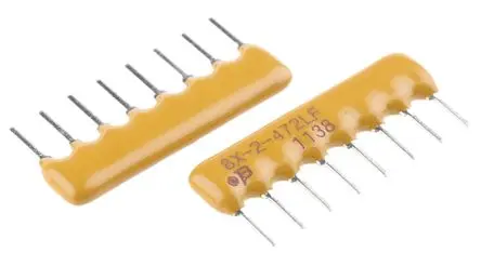 Produktfoto 1 von Bourns Serie 4600X Widerstands-Array ISOL, 4 x 4.7 kΩ, 1 W 2 %, Bauform SIP Lot