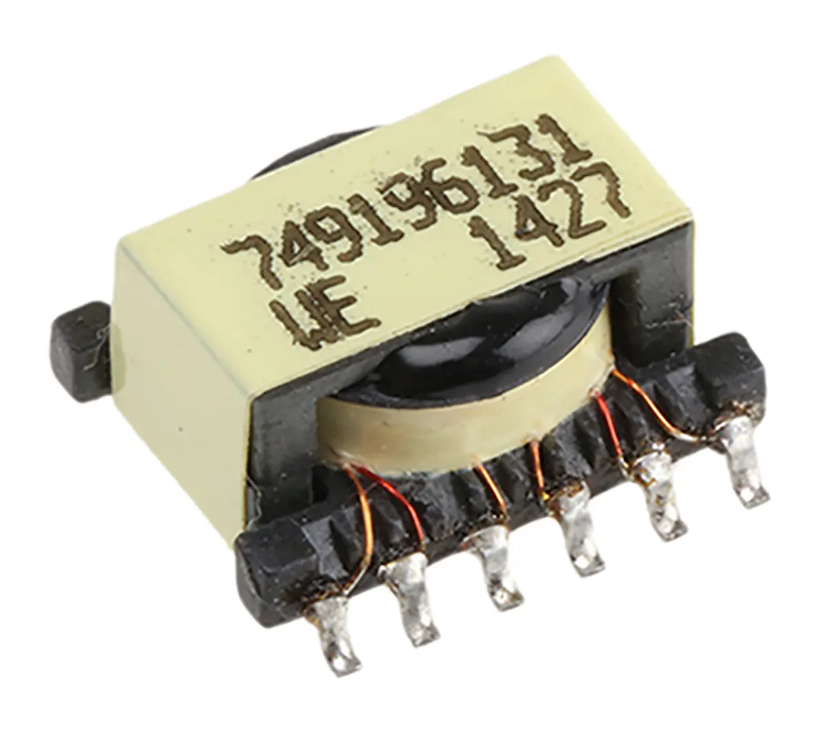 Produktfoto 1 von Wurth Elektronik Impulstransformator 10.9 μH 0.73Ω 0.55Ω 1:1:1:1:1:1 0.21μH