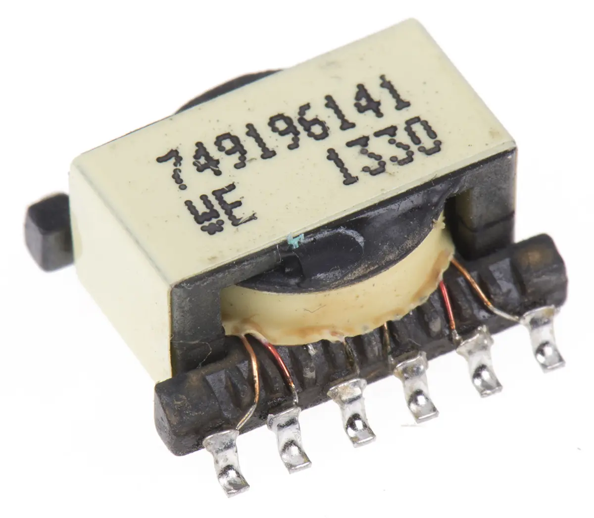Produktfoto 1 von Wurth Elektronik Impulstransformator 0.96Ω 0.55Ω 1:1:1:1:1:1 0.21μH