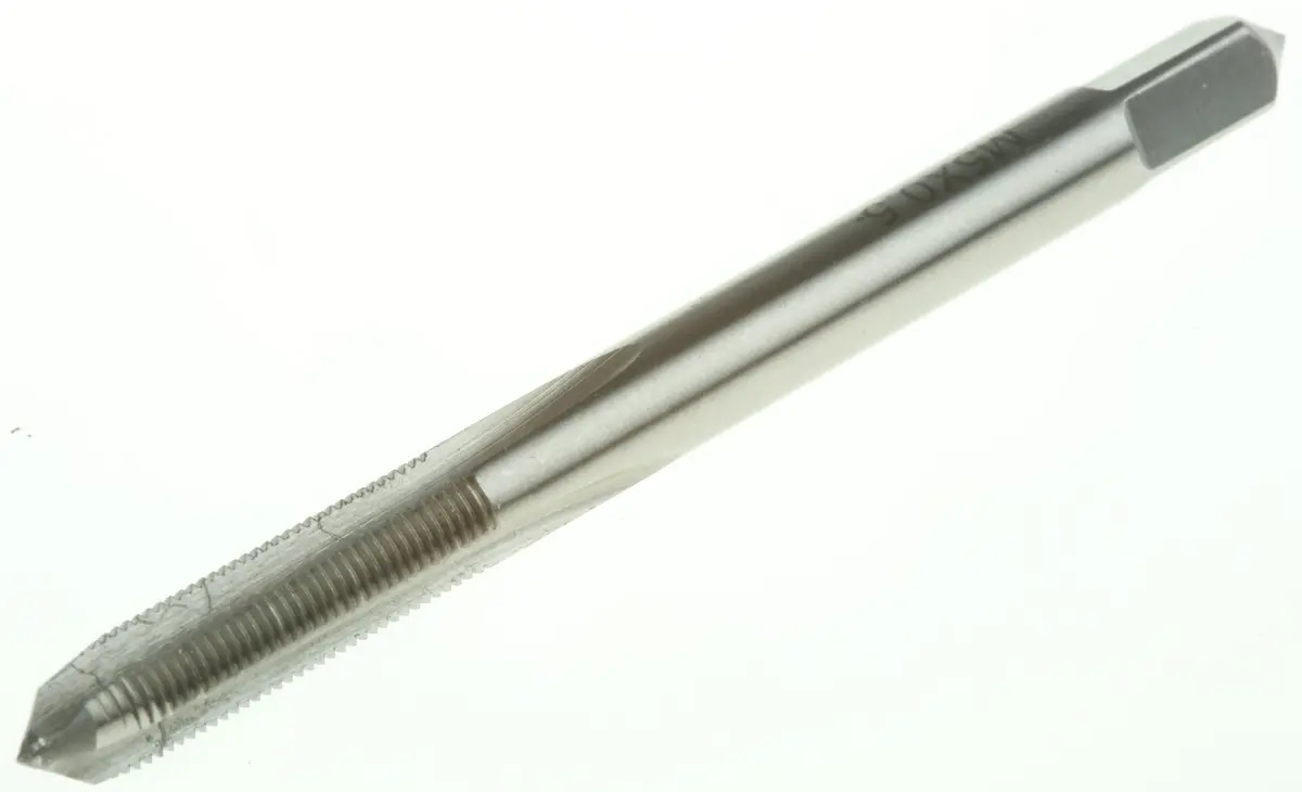 Produktfoto 1 von RS PRO Gewindebohrer HSS, Metrisch Fein Zweiter Schnitt, 1-teilig M5