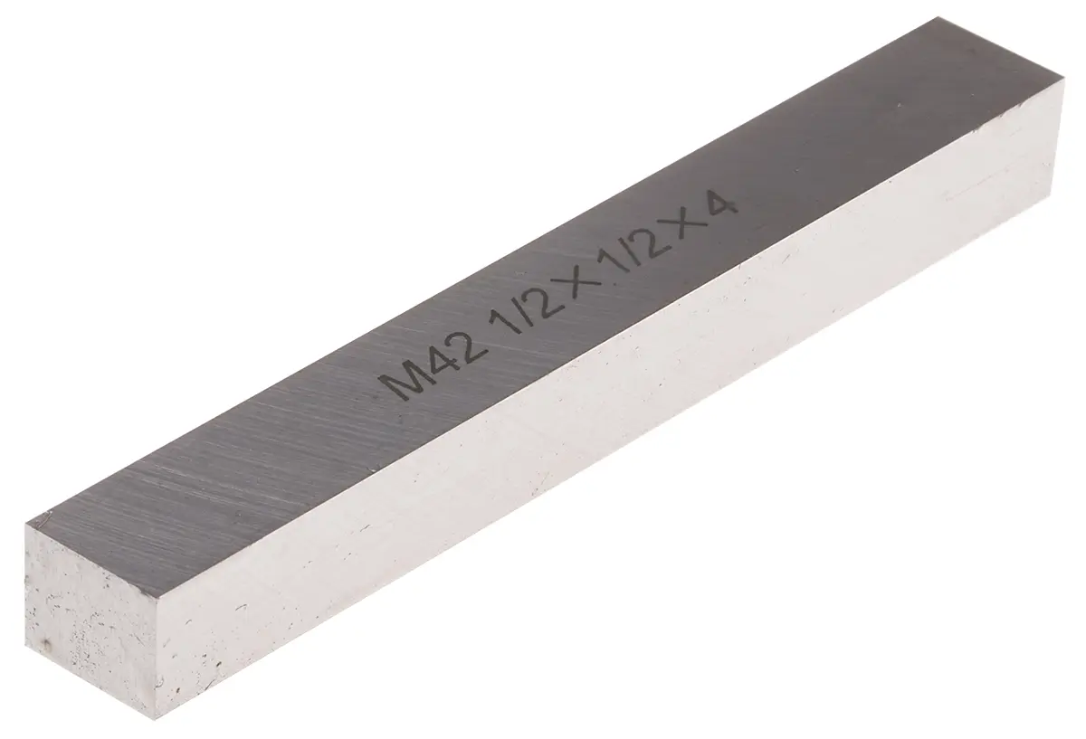 Produktfoto 1 von RS PRO Drehbankteil, Typ Vierkant-Werkzeugbit 22 ° 4 in HSS, Grade M42