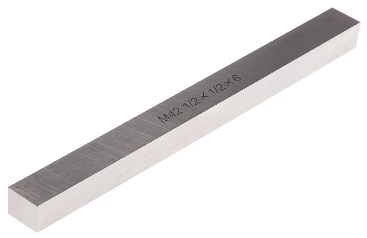 Produktfoto 1 von RS PRO Drehbankteil, Typ Vierkant-Werkzeugbit 22 ° 6 in HSS, Grade M42