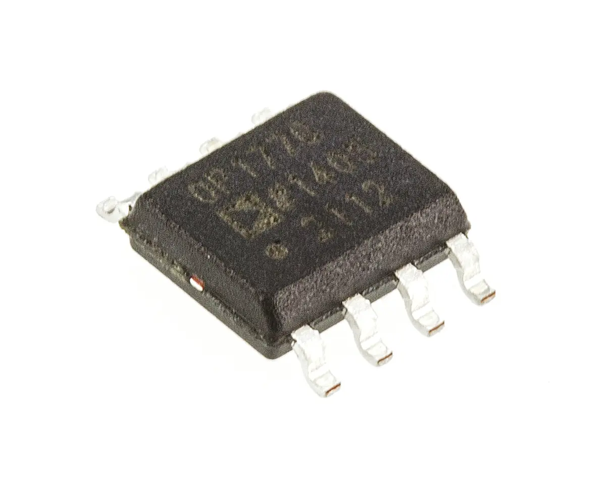 Produktfoto 1 von Analog Devices Operationsverstärker Oberfläche 600 kHz SOIC, biplor typ. 22 V, biplor typ. 14 V, 8-Pin
