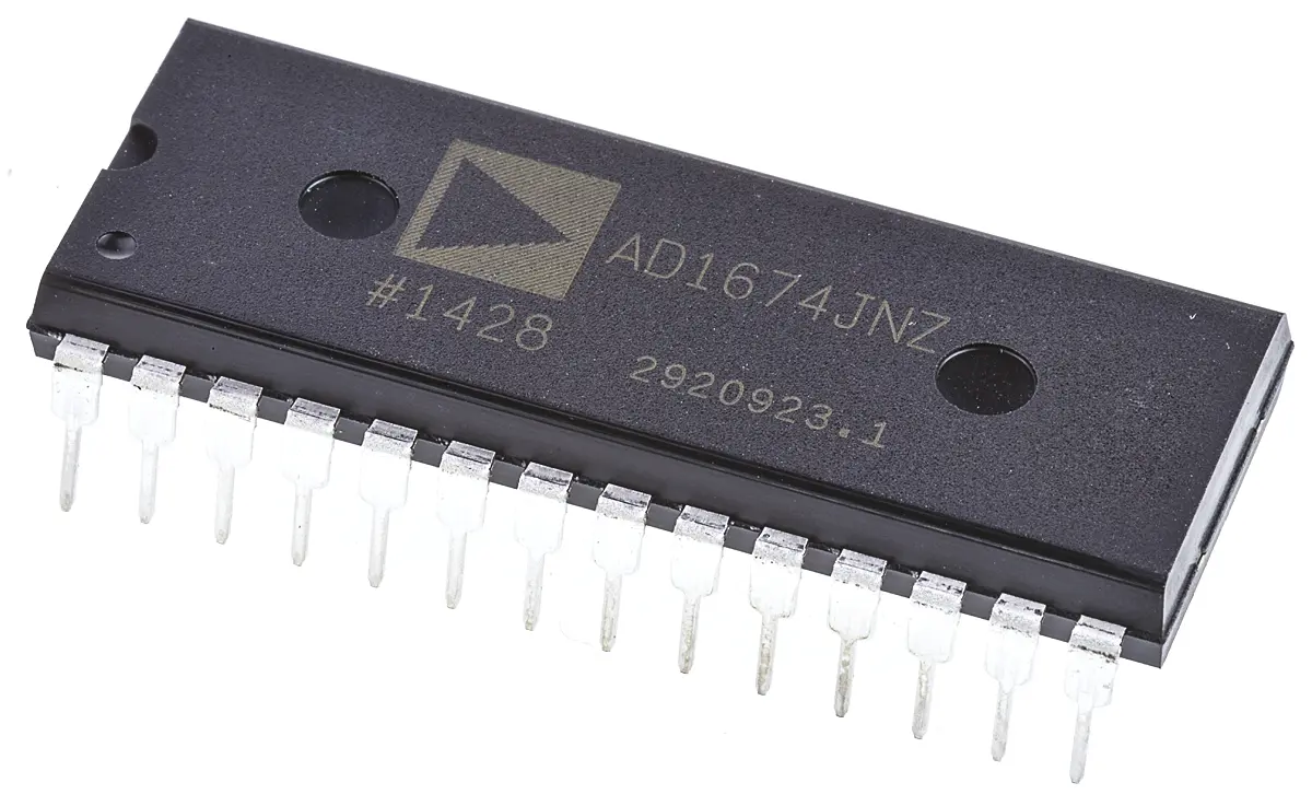 Produktfoto 1 von Analog Devices 12 bit ADC 1, 100 ksps PDIP, 28-Pin