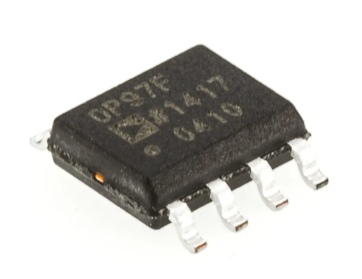 Produktfoto 1 von Analog Devices Operationsverstärker Oberfläche 800 kHz SOIC, biplor typ. 20 V, biplor typ. 2.25 V, 8-Pin