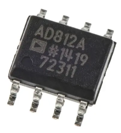 Produktfoto 1 von Analog Devices Videoverstärker-IC 2-Kanal 125 V/μs SOIC, 8-Pin