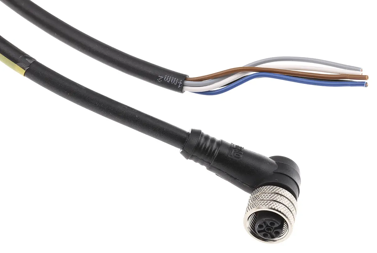 Produktfoto 1 von Molex Micro-Change, 5-polig Sensor-Betätigungselementkabel, Rechtwinklig Buchse / Nicht abgeschlossen, Länge 2 m