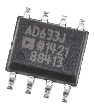 Produktfoto 1 von Analog Devices Spannungsmultiplizierer 4 Quadr., Einseitig, 6 mA-max 1 MHz SOIC 8-Pin, Oberfläche