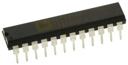 Produktfoto 1 von Analog Devices 12 bit 2 DAC 667 ksps PDIP, 24-Pin, Interface Parallel
