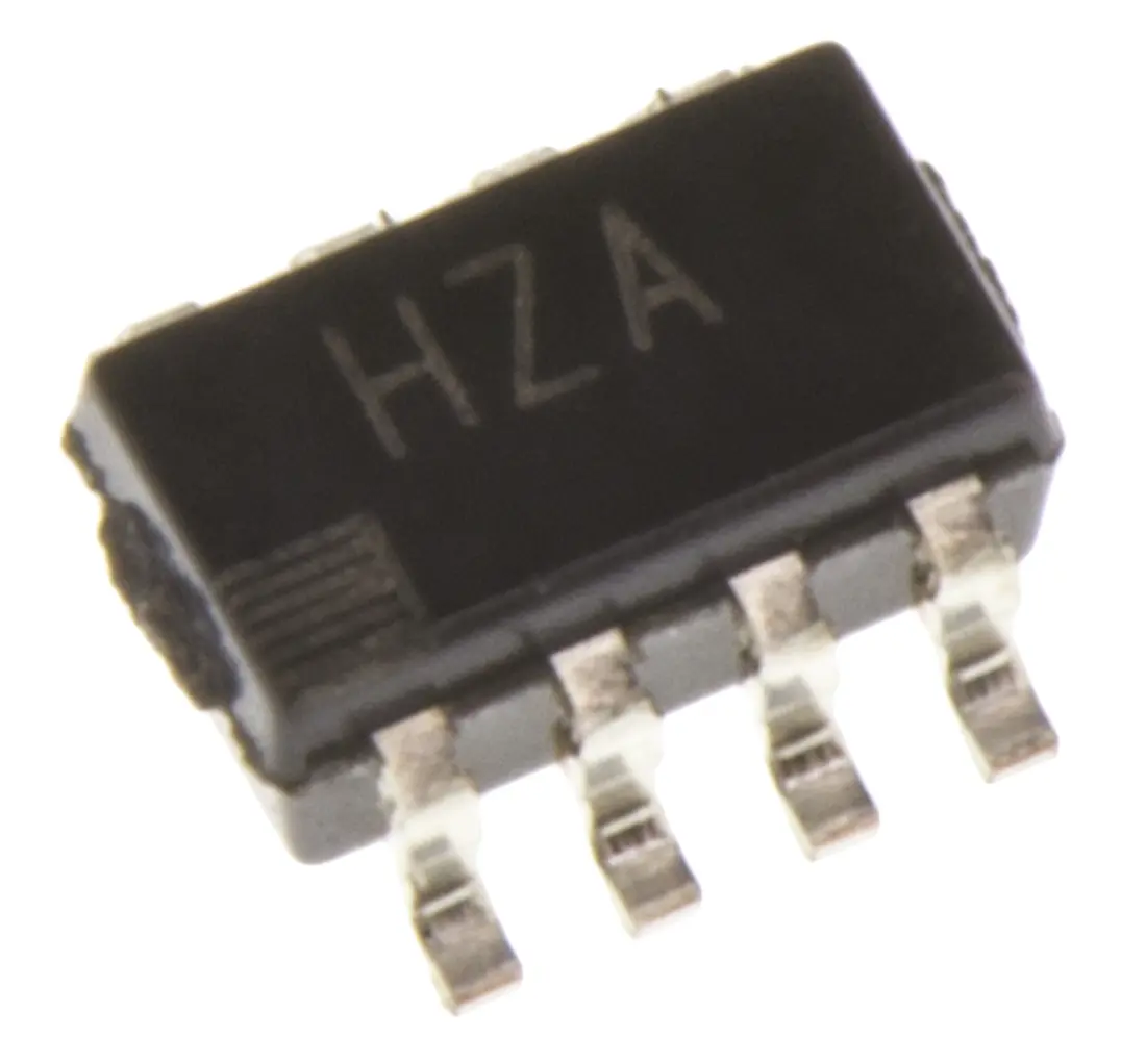 Produktfoto 1 von Analog Devices Operationsverstärker Oberfläche 80 MHz SOT-23, biplor typ. 24 V, biplor typ. 5 V, 8-Pin