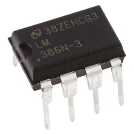Produktfoto 1 von Texas Instruments 1 Klasse A-B Audioverstärker 0.7W Audio-Leistungsverstärker 300 kHz PDIP 8-Pin 70 °C