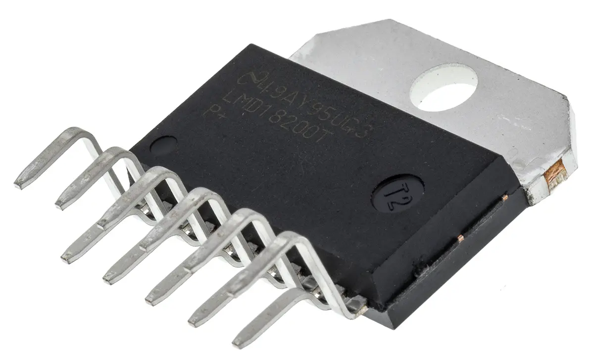 Produktfoto 1 von Texas Instruments Motortreiber-IC Halbbrücke 55 V, 3 A, 500 kHz, TO-220, 11-Pin, 55 V, Gleichstrommotor bürstenbehaftet,