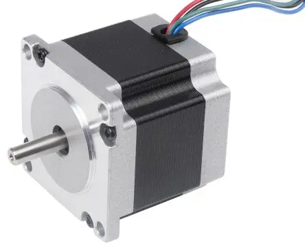 Produktfoto 1 von RS PRO 1.8 ° Schrittmotor 2.3V / 2.8A 1Nm, 56.4 x 56.4 mm Wellen-Ø 6.35 mm