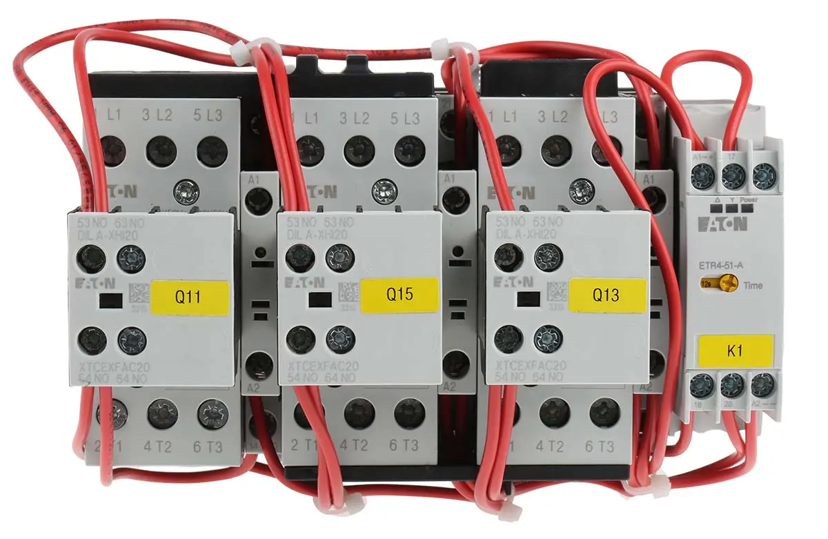 Produktfoto 1 von Eaton Stern-Dreieck-Starter 3-phasig 22 kW, 110 Vac, Automatik