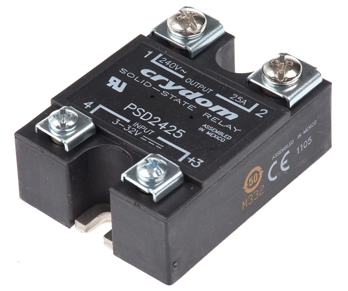 Produktfoto 1 von Sensata / Crydom Panel Halbleiterausgang, SPST 280 V eff. 32V / 25 A