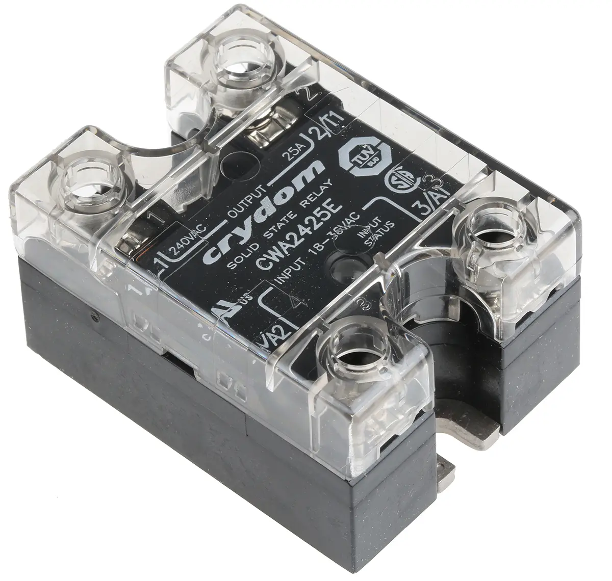 Produktfoto 1 von Sensata / Crydom CW24 Panel Halbleiterausgang, SPST 280 V eff. 36V eff. / 25 A
