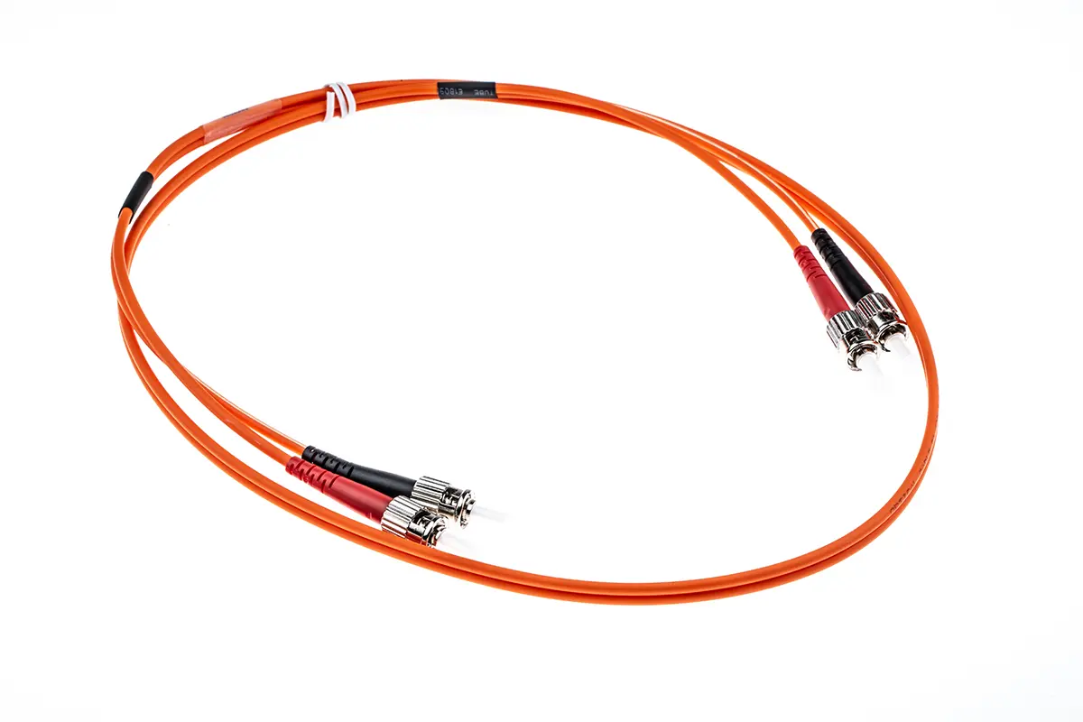 Produktfoto 1 von RS PRO LWL-Kabel 1 m, Raucharm halogenfrei Orange 125 μm