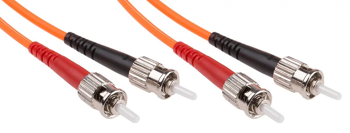 Produktfoto 1 von RS PRO LWL-Kabel 3 m, Raucharm halogenfrei Orange 125 μm