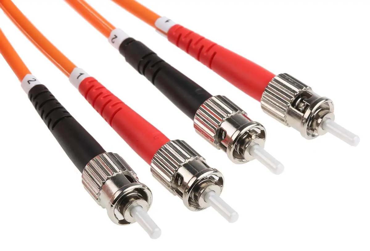 Produktfoto 1 von RS PRO LWL-Kabel 10 m, Raucharm halogenfrei Orange 125 μm