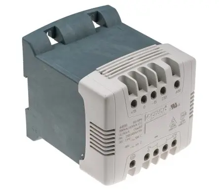 Produktfoto 1 von Legrand 250 VA DIN-Schienen-Trafo, Primär 230 to 400 V / Sekundär 230 V DIN-Hutschiene, Schraubanschlussklemme