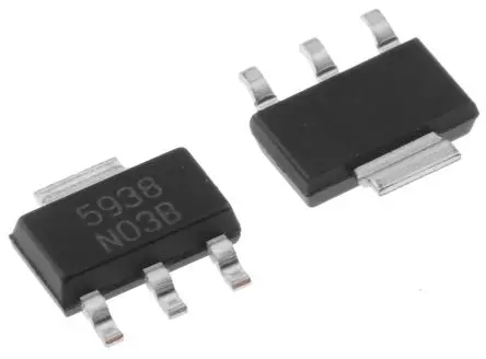 Produktfoto 1 von Texas Instruments Spannungsregler 15V SOT-223, 4-Pin