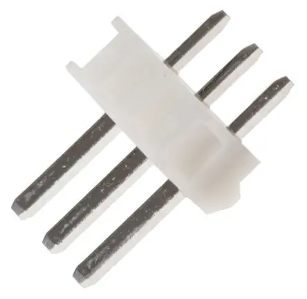 JST NH Stiftleiste Gerade, 3-polig / 1-reihig, Raster 2.5 mm Raster Durchsteckmontage, Kabel-Platine, Unisoliert